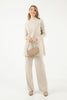 Womens 2 Piece Button Detail Knit Co Ord Set WTWCD599