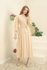 Women's Chiffon Overlay Premium Tailored Maxi Dress - MWMSD156