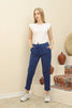 Women's Ankle Fold Detail Jogger Pants - MWJP123