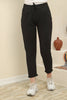 Women's Ankle Fold Detail Jogger Pants - MWJP124