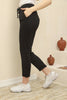 Women's Ankle Fold Detail Jogger Pants - MWJP124