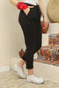 Women's Ankle Fold Detail Jogger Pants - MWJP124