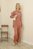 Womens 2 Piece Knit Co Ord Set WTWCD605