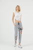 Women's Print Detail Jogger Pants - MWJP134