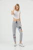 Women's Print Detail Jogger Pants - MWJP134