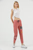 Women's Print Detail Jogger Pants - MWJP135