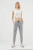 Women's Button Detail Jogger Pants - MWJP139