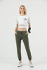 Women's Drawstring Waist Detail Jogger Pants - MWJP142