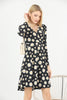 Women's Floral Printed Swing Summer Dress - MWSD170