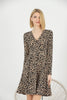 Women's Animal Printed Swing Summer Dress - MWSD174