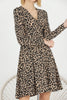 Women's Animal Printed Swing Summer Dress - MWSD174