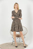 Women's Animal Printed Swing Summer Dress - MWSD174