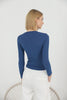 Women's Ribbed Knit Detail Top - WST308