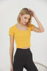 Women's Ribbed Knit Detail Top - WST319