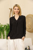 Women's Tie Neck Detail Top - WST337