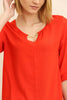 Women's Neck Embellished Detail Top - WST354