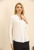 Women's Pocket Button Detail Top - WST356