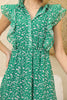 Women's Chiffon Overlay Printed Premium Tailored Maxi Dress - MWMSD179