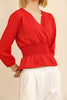 Women's Summer Wrap Detail Top - WST361