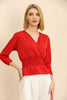 Women's Summer Wrap Detail Top - WST361