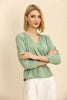 Women's Summer Wrap Detail Top - WST363