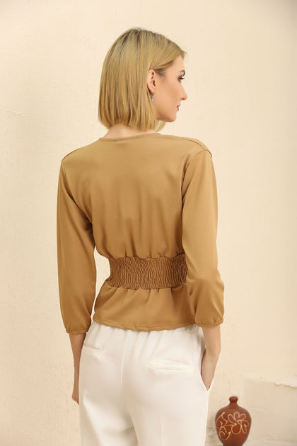 Women's Summer Wrap Detail Top - WST365