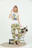 Women's 2 Piece Printed Night Wear Co Ord Set - WNCS101