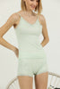 Women's 2 Piece Lace Detail Night Wear Co Ord Set - WNCS111