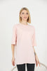 Women's Oversized Detail Cotton T-Shirt MEPST552