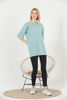 Women's Oversized Detail Cotton T-Shirt MEPST554