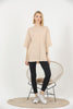 Women's Oversized Detail Cotton T-Shirt MEPST555