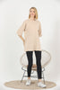 Women's Oversized Detail Cotton T-Shirt MEPST555