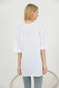 Women's Oversized Detail Cotton T-Shirt MEPST557