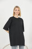 Women's Oversized Detail Cotton T-Shirt MEPST556