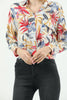 Women's Printed Pocket Detail Top - WST376