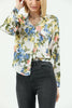 Women's Printed Pocket Detail Top - WST377