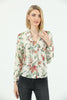 Women's Printed Pocket Detail Top - WST379