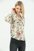 Women's Printed Pocket Detail Top - WST379