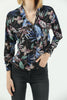 Women's Printed Pocket Detail Top - WST380