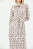 Women's Tie Neck Printed Maxi Dress - MWMSD182