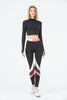 Women's Mesh Panel Detail Active Wear Leggings - WAL138