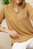 Women's Button Detail Top - WST399