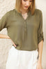 Women's Button Detail Top - WST400