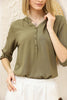 Women's Button Detail Top - WST400