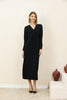 Women's Pleated Tie Detail Maxi Dress - MWMSD201