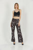 Women's Printed Wide Leg Pants - MWPWLP7