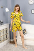 Women's 2 Piece Printed Night Wear Co Ord Set - WNCS130