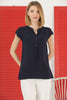 Women's Button Detail Top - WST449