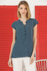 Women's Button Detail Top - WST453