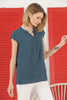 Women's Button Detail Top - WST453